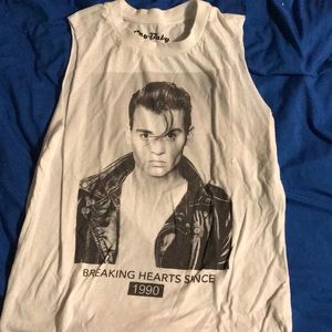 johnny depp crybaby tank top